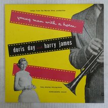 46055322;【国内盤/プロモ白ラベル/MONO】Doris Day / Young Man With A Horn_画像1