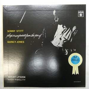 47044100;【国内盤/MONO】Sonny Stitt / Plays from the Pen of Quincy Jones