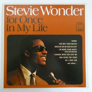 46055976;【US盤】Stevie Wonder / For Once In My Life