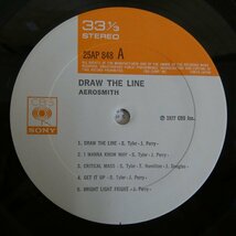 47044284;【国内盤】Aerosmith / Draw The Line_画像3