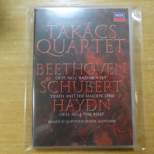 044007431405;【DVD】TAKACS QUARTET / BEETHOVEN,SCHUBERT,HAYDN