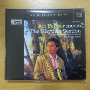 4988002356294;【20bitK2/XRCD】アート・ペッパー / MEETS THE RHYTHM SECTION　VICJ-60087