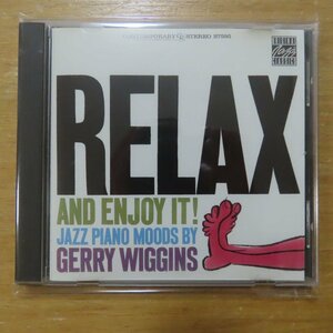 025218617321;【OJCCD】GERRY WIGGINS / RELAX AND ENJOY IT!　OJCCD-173-2