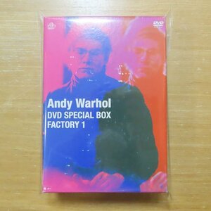 4988102117733;【3DVDBOX/2作品未開封】Andy Warhol / DVD SPECIAL BOX FACTORY1　GNBF-7209