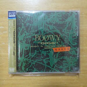 4988006234277;【Blu-specCD】BOOWY / GIGSJUST A HERO TOUR 1986 NAKED　TOCT-98013