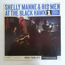 14026813;【US盤/CONTEMPORARY/黄ラベル/MONO/深溝】Shelly Manne & His Men / At The Black Hawk Vol. 1_画像1