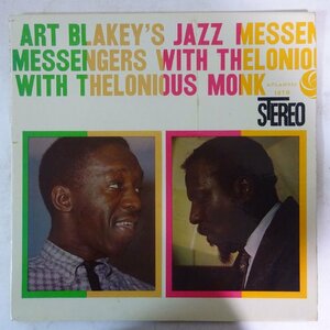 10018305;【US盤/黒ファン/コーティングジャケ/ATLANTIC】Art Blakey's Jazz Messengers With Thelonious Monk / S.T.