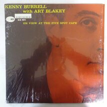 10018316;【US盤/シュリンク/MONO/Blue Note】Kenny Burrell with Art Blakey / At The Five Spot Cafe_画像1