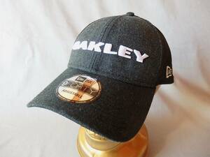 新品◆OAKLEY Heather New Era Hat キャップ◆BLACK◆サーフィン/スケートボード/スノーボード/BMX