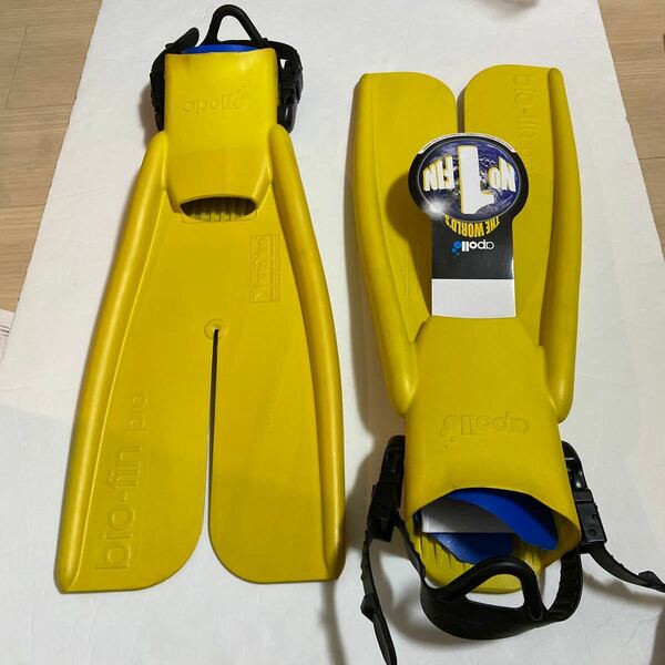 APOLLO BIO-Fin Pro. Yellow. S size 新品　訳ありお値下げ