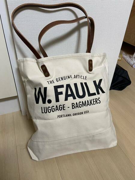 WOOD & FAULK トートバッグ　米国限定品　新品