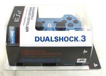 【新品未開封】SONY デュアルショック コントローラー PS3　DUALSHOCK3 WIRELESS CONTROLLER　ブルー CECHZC2J YB 4-285-01_画像2