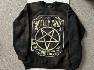 モトリークルー Motley Crue　OUIJA BOARD DYE CREWNECK　MDサイズ　SHOUT AT THE DEVIL　トレーナー 日本未発売 オフィシャルサイト商品