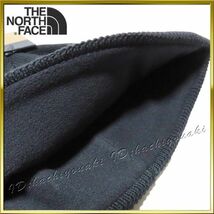 The North Face 新品 ノースフェイス 刺繍ロゴ ビーニー キャップ サイズフリー ブラック 黒 メンズ レディース ニット帽_画像4