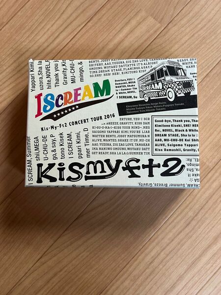ISCREAM LIVE DVD Kis-My-Ft2