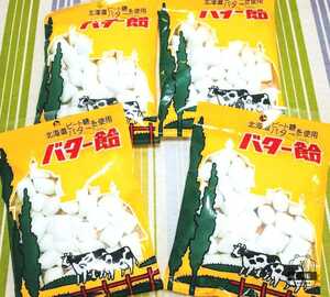 ◎北海道限定☆ バター飴 4袋セット 茶木 キャンディ おやつ ..