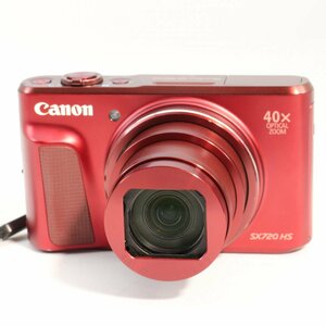 Canon デジタルカメラ PowerShot SX720 HS レッド 光学40倍ズーム PSSX720HSRE