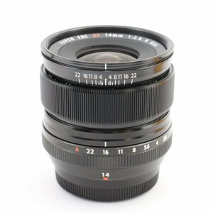 FUJIFILM X 交換レンズ フジノン 単焦点 超広角 14mm F2.8 絞りリング F XF14MMF2.8 R