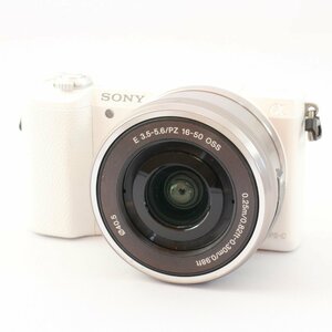 ソニー ミラーレス一眼 α5100 パワーズームレンズキット E PZ 16-50mm F3.5-5.6 OSS付属 ホワイト ILCE-5100L-W