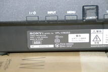SONY ソニー VPL-VW255 黒 4K プロジェクター ワンオーナー美品 専用室 _画像7
