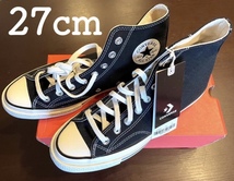 新品！27cm CONVERSE CT70 CHUCK TAYLOR チャックテイラー ハイカット　黒 ブラック_画像1