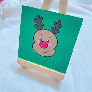 【大人気】クリスマス 雑貨 アート 絵 イラスト アートパネル かわいい おしゃれ インテリア雑貨 