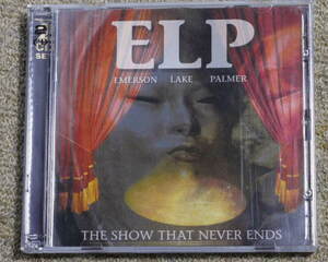 即決・中古CD■Emerson,Lake & Palmer/The Show that Never Ends　輸入盤二枚組14曲　SMD CD 370