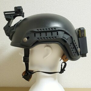 MICH-2001 ヘルメット エマーソン製レプリカ 実物ノロトスNVGマウント FMAヘルメットアクセサリー多数使用 付属品あり OPS CORE mich pvs