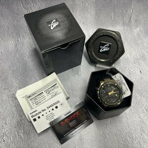 ◎M001 CASIO G-SHOCK G-STEEL SOLAR GST-S100G-1A Gスチール ソーラー メンズ 腕時計 ブラック×ゴールド (rt)