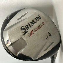 ◎M018 DUNLOP SRIXON Z-STEELⅡ 4番 17° ユーティリティ FW フェアウェイウッド ゴルフクラブ (rt)_画像2