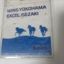 競馬　JRA　カードコレクション　非売品　WINS横浜伊勢佐木町　横浜DeNAベイスターズ　コラボレーション　未使用　フォルダーケース筒香_画像2