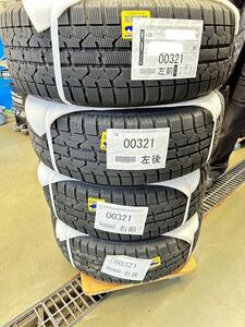 プリウスα 中古スタッドレス　アルミ付き　TOYO タイヤ　　　オブサーブ・ガリット　ギズ　205/60R16 