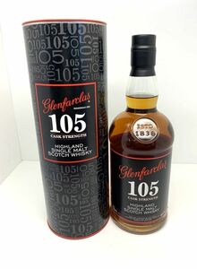 未開栓☆【glenfarclas/グレンファークラス】105 カスクストレングス 60％ 700ml　箱付属