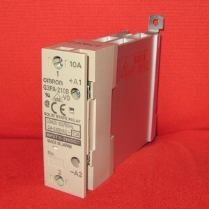 ROG3 OMRON power * solid state relay [G3PA-210B-VD] input :DC5~24V output :AC24~240V 10A