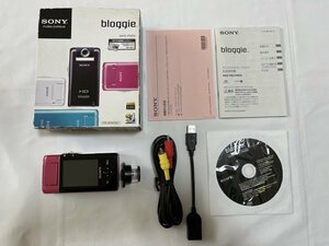 ソニー SONY モバイルHDスナップカメラ bloggie ピンク MHS-PM5K/P