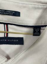 S-593 \1000即決セール USA輸入本場アメリカンカジュアル古着 TOMMY HILFIGER ライトピンク 長袖ワイドカラーシャツ XL (US-FIT)_画像5