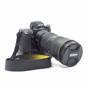 【中古】 ニコン Nikon Z 7II ミラーレスカメラ ブラック 黒 パワーバッテリーパック MB-N11 レンズ AF-S NIKKOR 24-70mm 1:2.8E ED