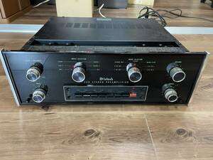 McIntosh C29 マッキントッシュ プリアンプ 取説・回路図あり！！　日本代理店物１００V仕様！