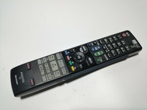 SHARP シャープ AQUOS GA813PA BDリモコン　ジャンク品