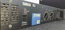 ★送料無料　YAMAHA　P3200　ハードケース付　power amplifier　ヤマハ　パワーアンプ　業務用　取扱説明書付　430W　×2ｃh　4Ω　動作OK_画像3