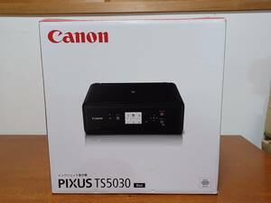 ★【送料無料】★未使用品　Canon PIXUS TS5030BK (ブラック) キャノン　A4対応　インクジェットプリンター複合機 