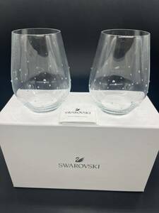 SWAROVSKI ペアグラス ガラスグラス 箱入 スワロフスキー タンブラー