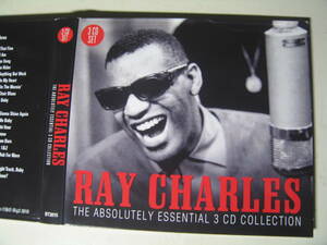 無傷CD3枚60曲 レイ・チャールズ RAY CHARLES/ABSOLUTELY ESSENTIAL 3 CD COLLECTION/xt