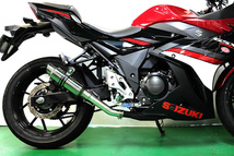 スズキ GSX250R 2017-2022 LCIPARTS LCI ショートステンレス スリップオン マフラー_画像2