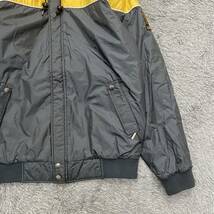 DESCENTE デサント ナイロンジャケット マウンテンパーカー GORE-TEX サイズL ツートーン ブラック 黒 メンズ アウター 最落なし （E11）_画像5