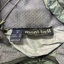 mont-bell モンベル ダウンジャケット サイズS グリーン 緑 メンズ トップス アウター 最落なし （K11）_画像6