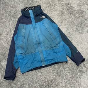 THE NORTH FACE ザノースフェイス マウンテンパーカー ナイロンジャケット ゴアテックス サイズL ブルー 青 トップス 最落なし （M12）