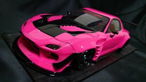 希少　1/10 RCボディ　パンドラRC　BNスポーツ　　マツダ　RX-7　DF3S　オーバーフェンダー　新品未使用完成品 ラジドリ　ドリパケ