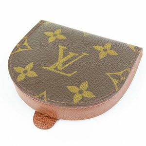 67838★1円スタート★LOUIS VUITTON ルイヴィトン 極美品 キュベット 小銭入れ ベタ無 ヴィンテージ モノグラム コインケース PVC