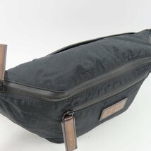 67923★1円スタート★Berluti ベルルッティ 極美品 カリグラフィ ショルダーバッグ ボディバッグ ヴェネチアンレザー ナイロンキャンバス_画像8